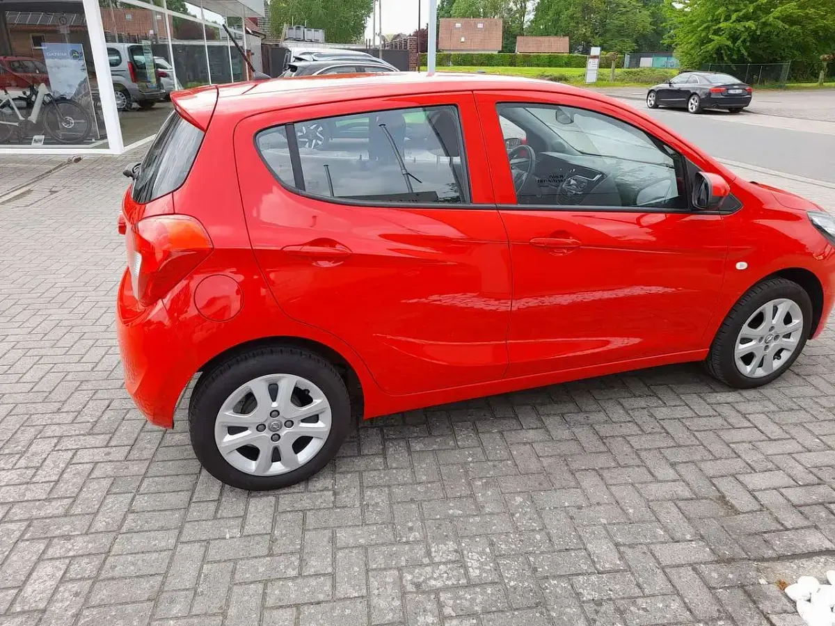 Gebraucht Opel Karl Edition 75 PS (55 kW) 2016 Mohn rot Kleinwagen