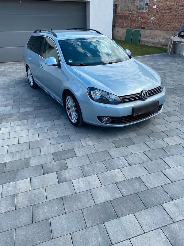 Blau Gebraucht 2010 VW Golf VI Kombi | 3.200 € (Superpreis) - Bild 1/4