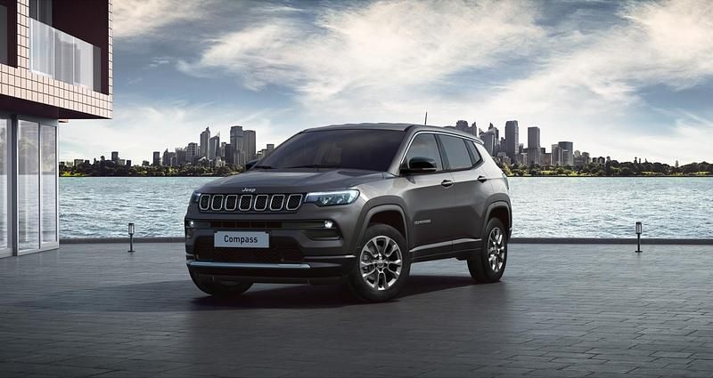 Grau Neu 2025 Jeep Compass Altitude SUV | 33.619 € (Fairer Preis) - Bild 1/4
