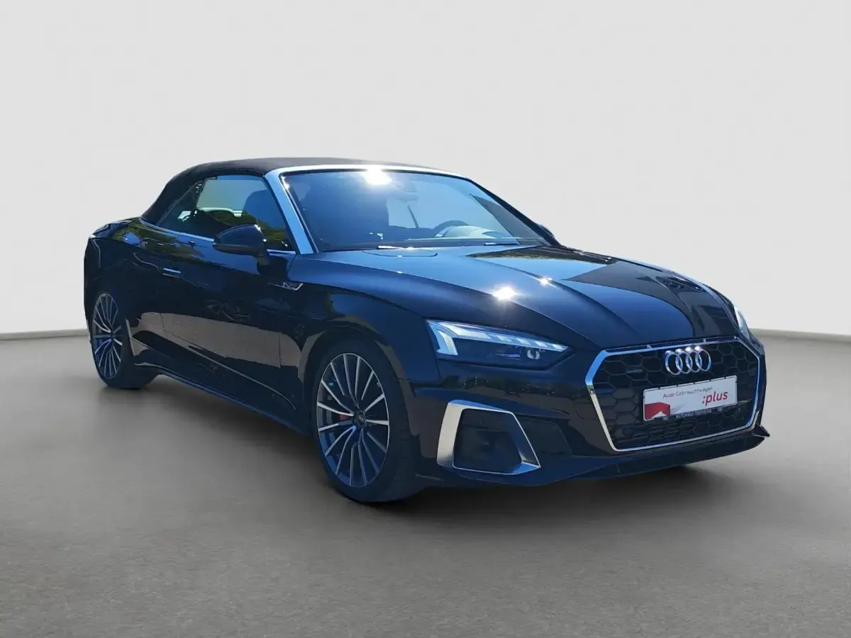 Gebraucht Audi A5 Cabriolet S-Line 265 PS (194 kW) 2023 Schwarz Cabrio