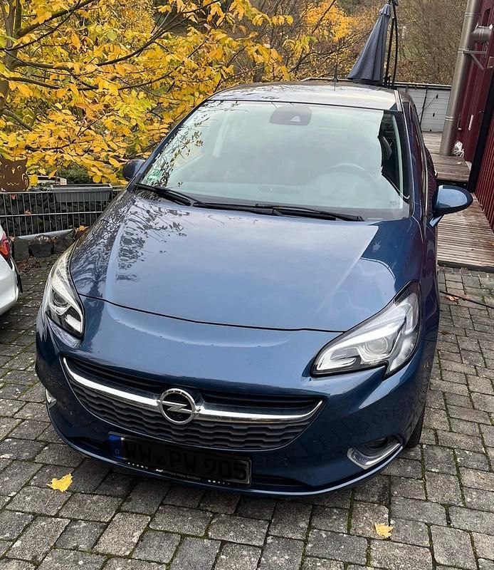 Blau Gebraucht 2015 Opel Corsa Kleinwagen | 9.000 € (Etwas zu teuer) - Bild 1/4