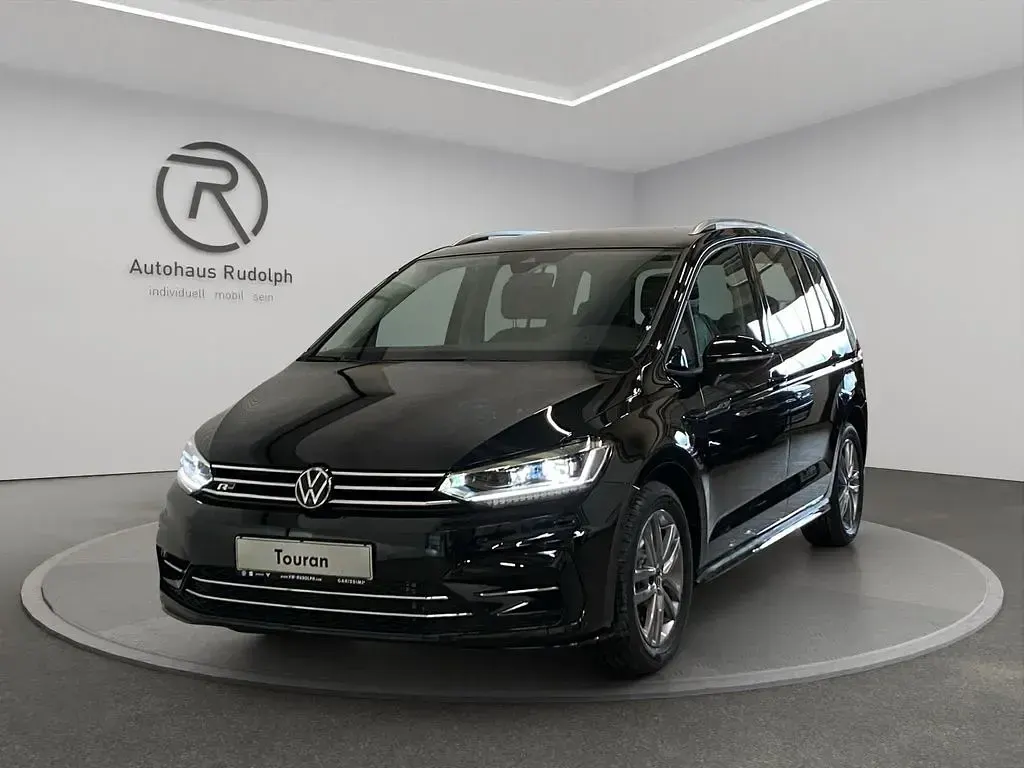 Neu VW Touran Comfortline 150 PS (110 kW) 2025 Grenadillschwarz metallic Van / Kleinbus