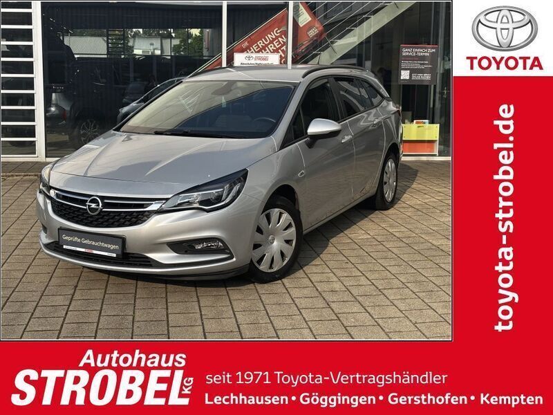 Silber Gebraucht 2018 Opel Astra Business Kombi | 9.990 € (Guter Preis) - Bild 1/4