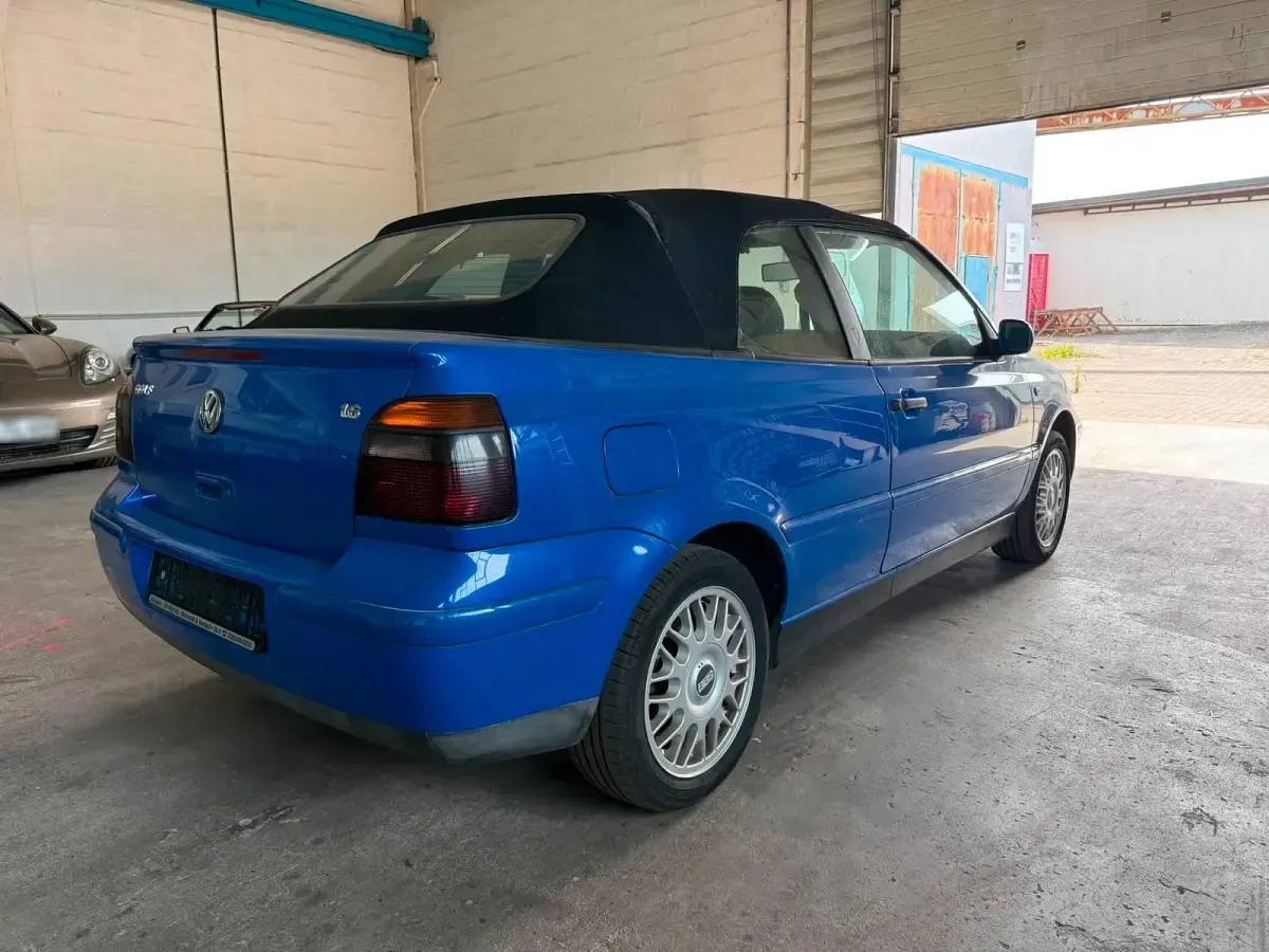 Gebraucht VW Golf Cabriolet Karmann 101 PS (74 kW) 1998 Blau Cabrio