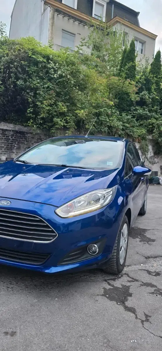 Gebraucht Ford Fiesta 101 PS (74 kW) 2014 Blau Kleinwagen