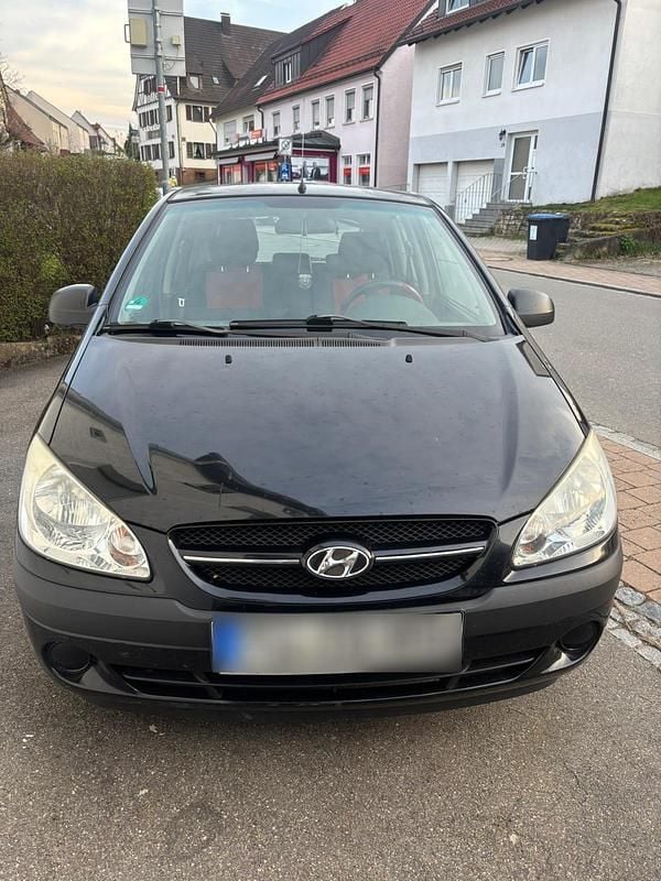 Gebraucht Hyundai Getz 67 PS (49 kW) 2008 Schwarz Kleinwagen