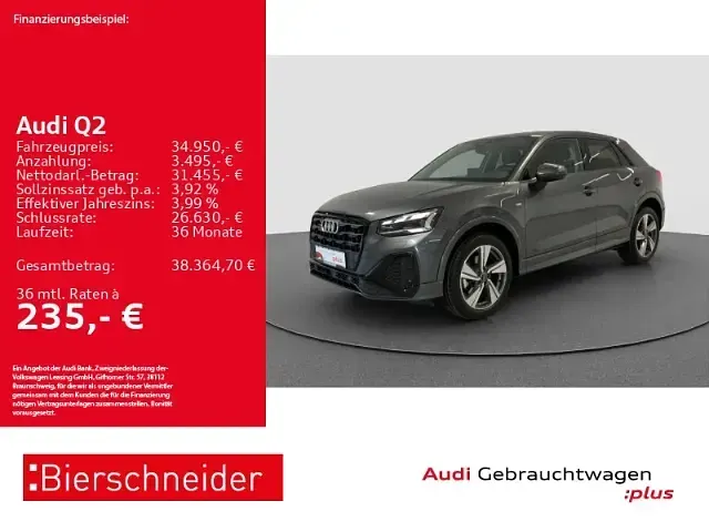 Gebraucht Audi Q2 S-Line 190 PS (139 kW) 2025 Grau SUV