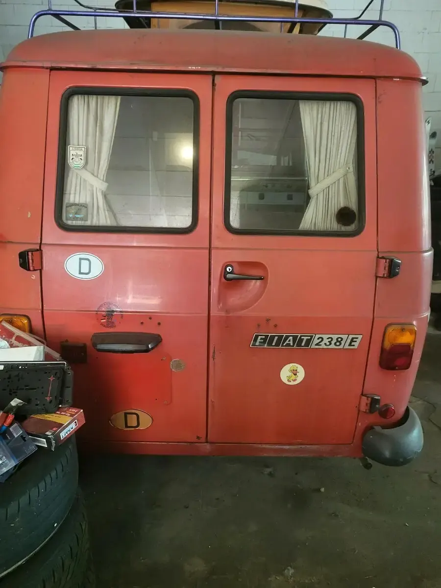 Gebraucht Fiat 500 52 PS (38 kW) 1979 Rot Van / Kleinbus