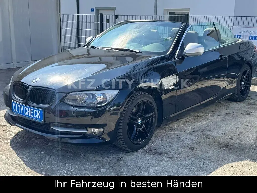 Gebraucht BMW 320 Cabriolet Comfort Edition 184 PS (135 kW) 2012 Schwarz Cabrio