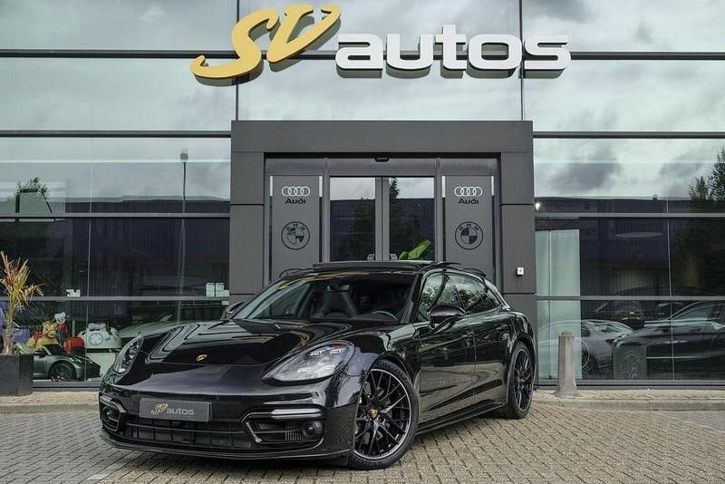 Schwarz Gebraucht 2021 Porsche Panamera Sport Turismo Limousine | 74.950 € (Superpreis) - Bild 1/4