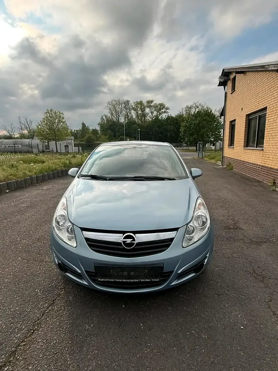 Gebraucht Opel Corsa 80 PS (58 kW) 2008 Blau Kleinwagen