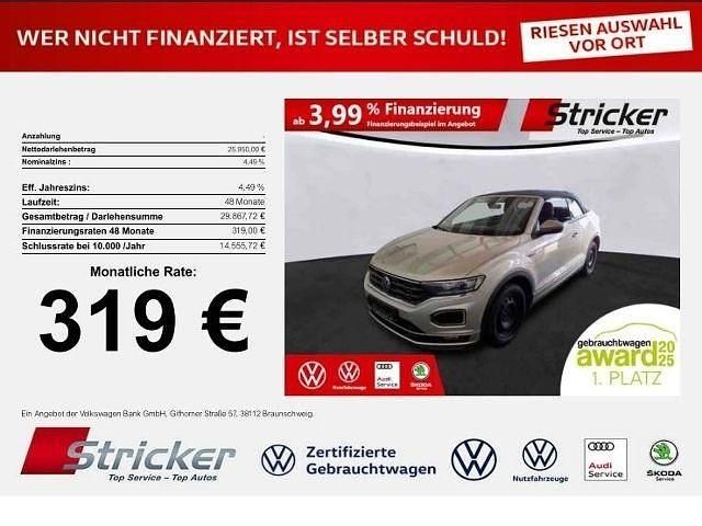 Gebraucht 2021 VW T-Roc Cabriolet R-line Cabrio | 25.947 € (Fairer Preis) - Bild 1/3