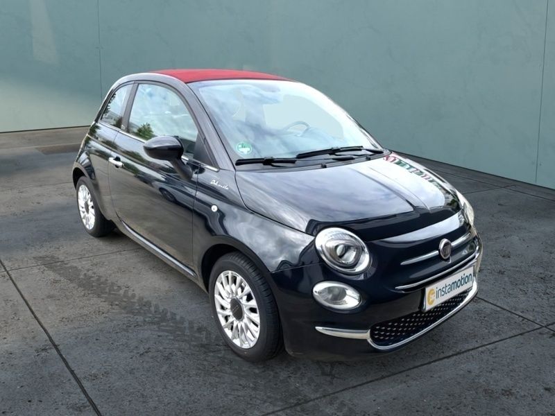 Schwarz Gebraucht 2021 Fiat 500C Dolcevita Cabrio | 14.270 € (Fairer Preis) - Bild 1/3