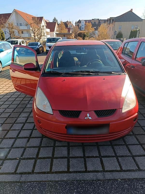 Gebraucht Mitsubishi Colt 2005 Rot Kleinwagen
