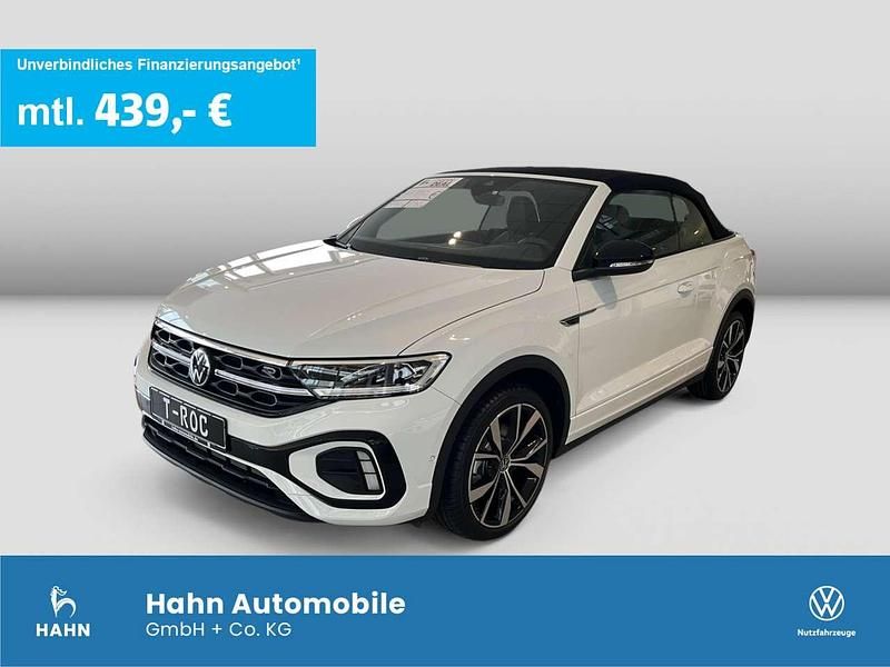Pure white Neu 2025 VW T-Roc Cabriolet IQ Drive Cabrio | 43.990 € (Fairer Preis) - Bild 1/3