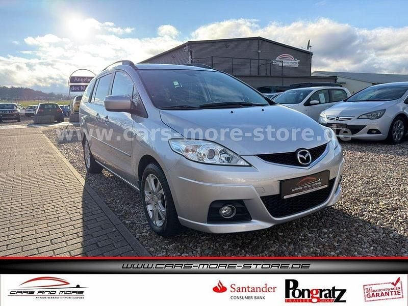 Gebraucht Mazda 5 Exclusive 116 PS (85 kW) 2009 Silber Van / Kleinbus