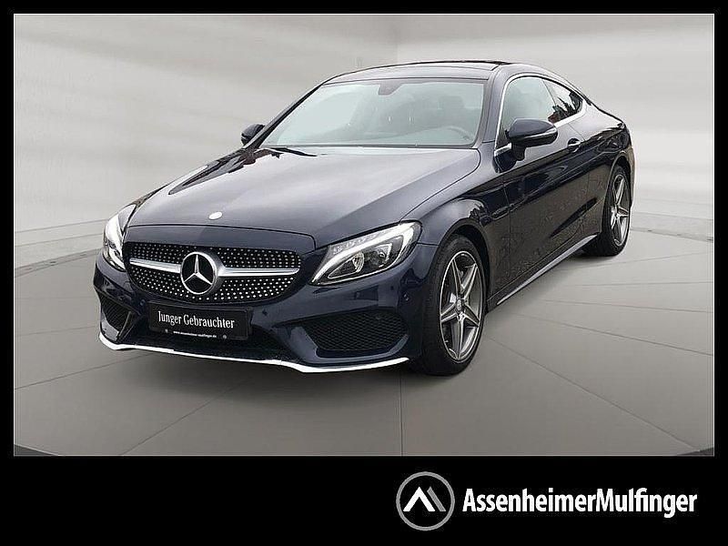 Cavansitblau metallic Gebraucht 2016 Mercedes C250 AMG Coupé | 27.850 € (Fairer Preis) - Bild 1/4