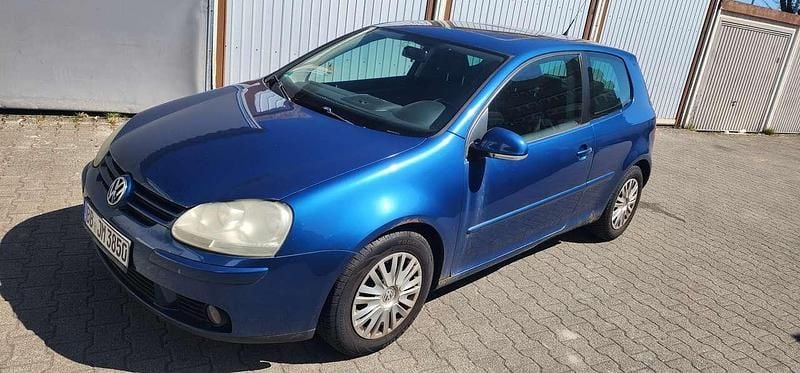 Blau Gebraucht 2007 VW Golf V Coupé | 750 € (Superpreis) - Bild 1/4