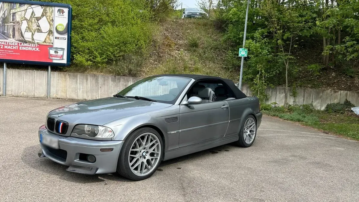 Gebraucht BMW M3 343 PS (252 kW) 2004 Silber Cabrio