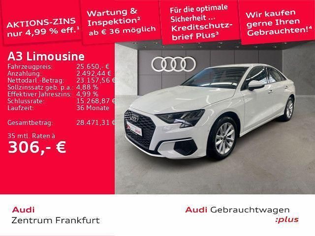 Gebraucht Audi A3 Basis 110 PS (80 kW) 2024 Weiß Limousine