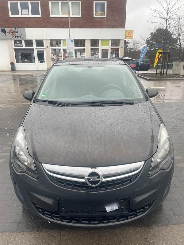 Gebraucht Opel Corsa 101 PS (74 kW) 2014 Blau Kleinwagen