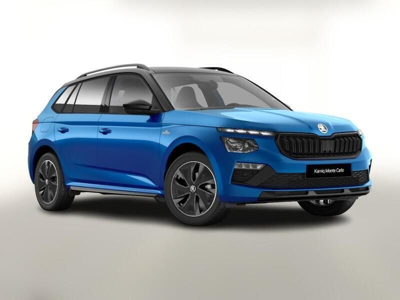 Neu Skoda Kamiq Monte Carlo 150 PS (110 kW) 2025 Race blau metallic / dachfarbe s SUV