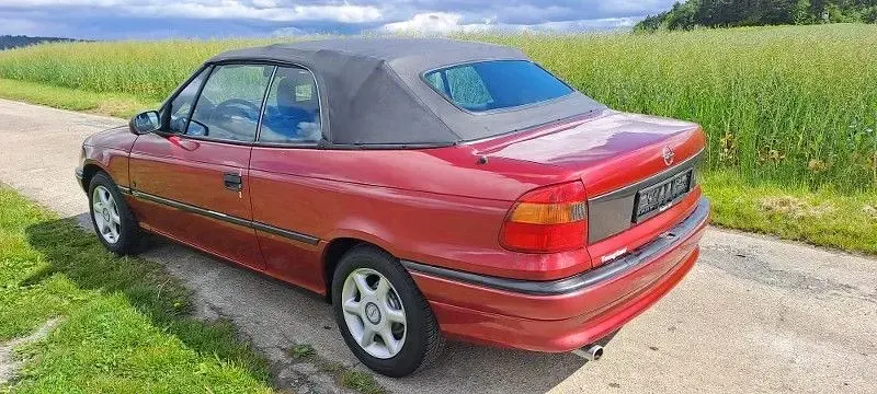 Gebraucht Opel Astra Cabriolet 71 PS (52 kW) 1995 Rot Cabrio