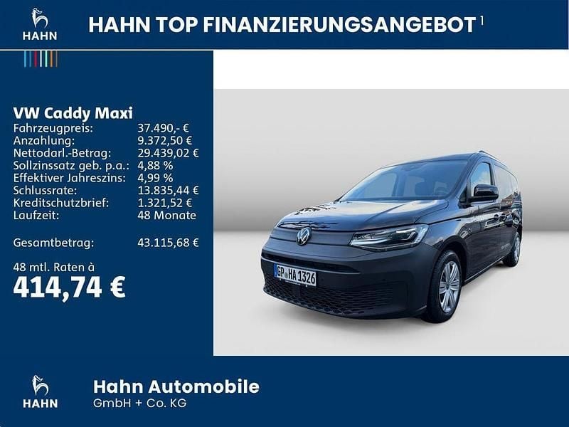 Brugt VW Caddy Maxi 122 HK (89 kW) 2025 Sort MPV