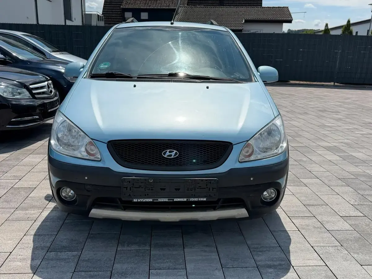 Gebraucht Hyundai Getz 97 PS (71 kW) 2007 Blau Kleinwagen