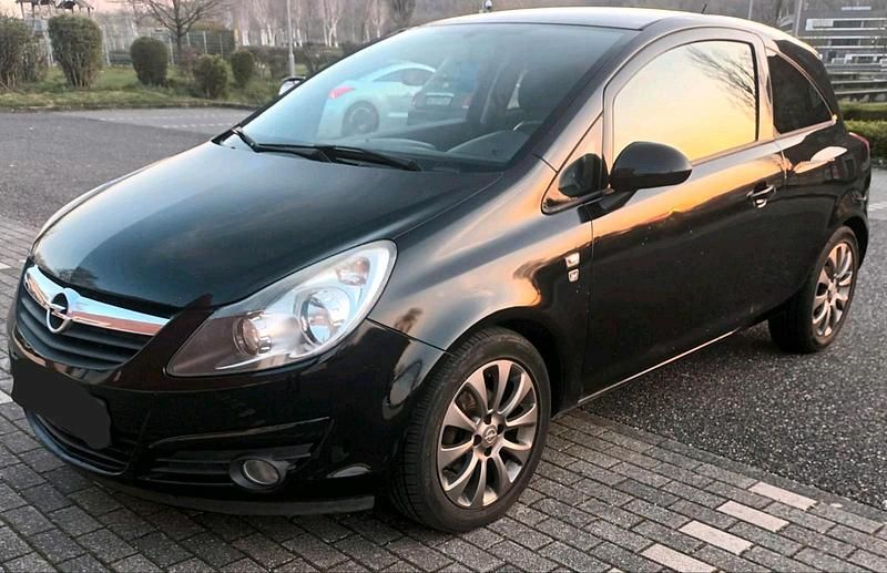 Gebraucht Opel Corsa 82 PS (60 kW) 2010 Schwarz Kleinwagen
