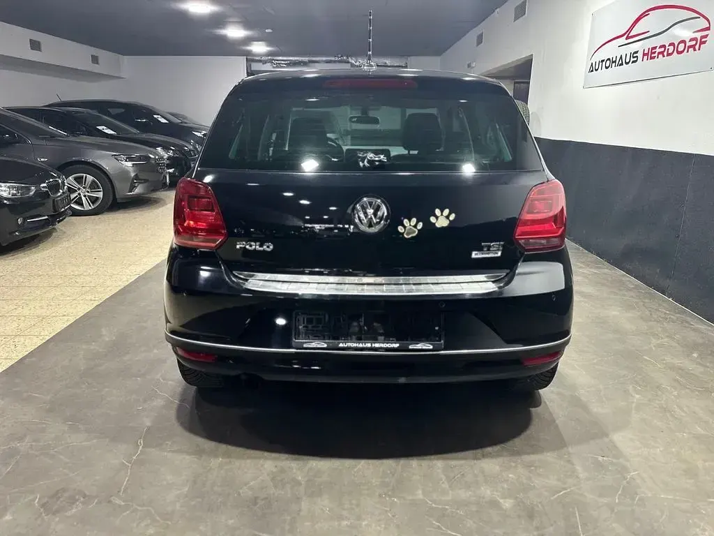 Gebraucht VW Polo Highline 90 PS (66 kW) 2014 Schwarz Limousine