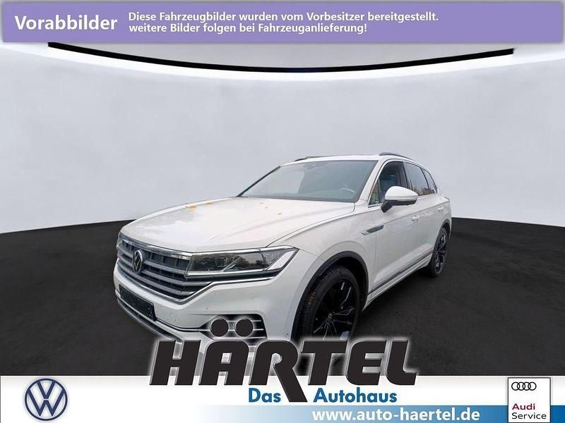 Pure white, solid Gebraucht 2022 VW Touareg Elegance SUV | 48.900 € (Fairer Preis) - Bild 1/4