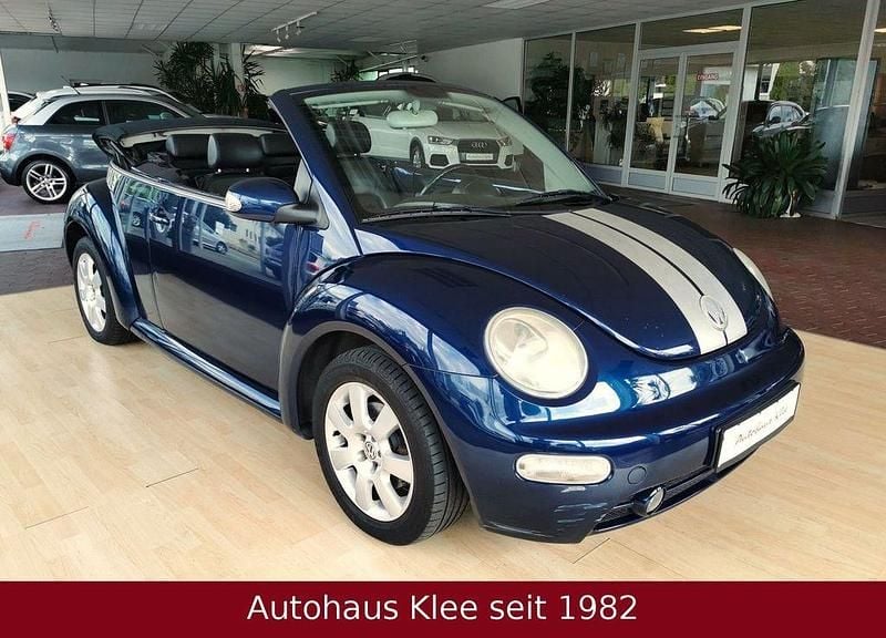 Gebraucht VW New Beetle Cabriolet 101 PS (74 kW) 2005 Blau Cabrio