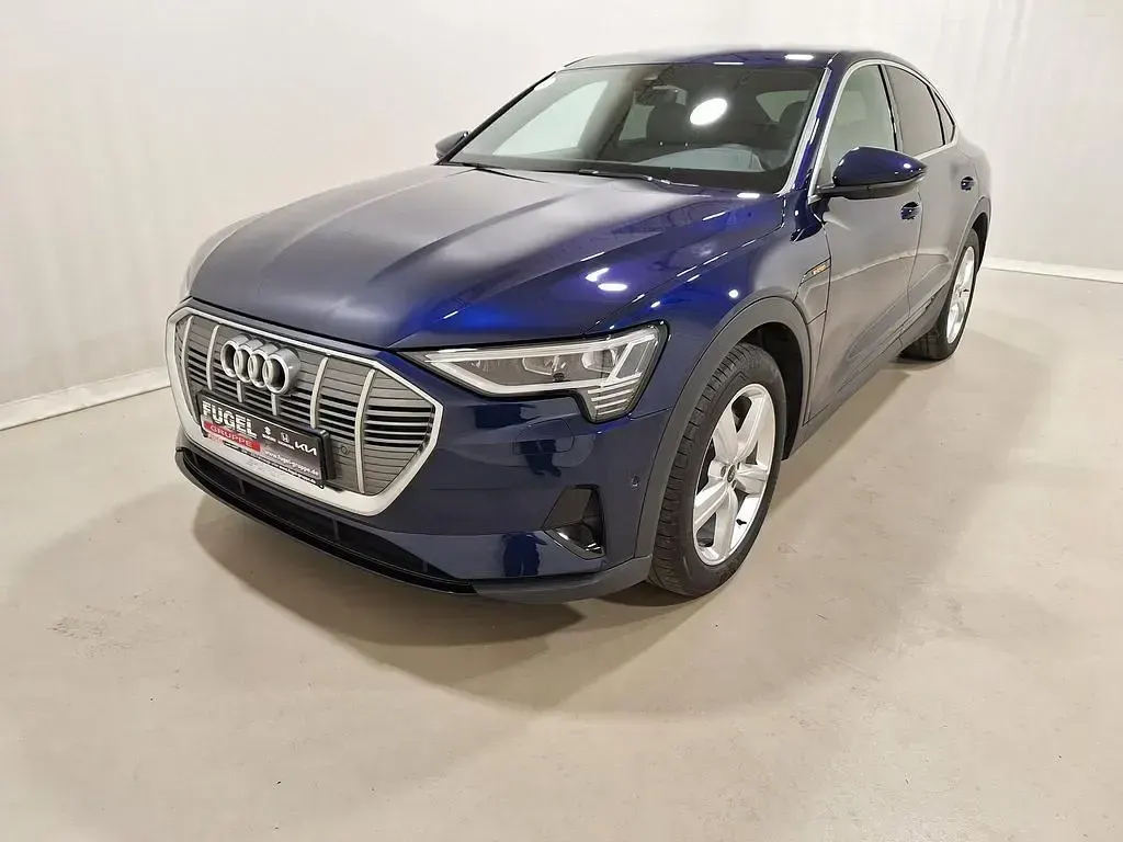 Gebraucht Audi e-tron Sportback S-Line 300 kW (408 PS) 2023 Navarrablau metallic SUV