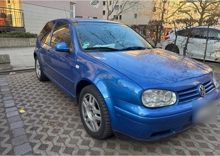 Gebraucht VW Golf IV 115 PS (84 kW) 1998 Blau Kleinwagen