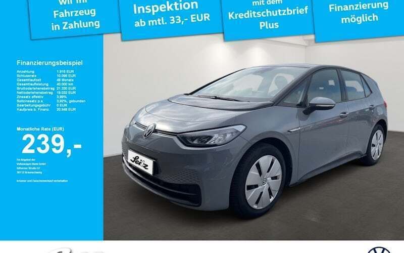 Grau Gebraucht 2022 VW ID.3 Pro Kleinwagen | 21.290 € (Superpreis) - Bild 1/4