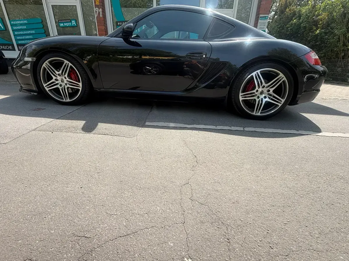 Gebraucht Porsche Cayman 299 PS (219 kW) 2009 Schwarz Coupé