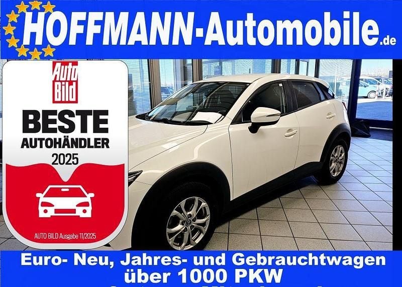Weißmet. (metallic) Gebraucht 2016 Mazda CX-3 SUV | 14.400 € (Fairer Preis) - Bild 1/4