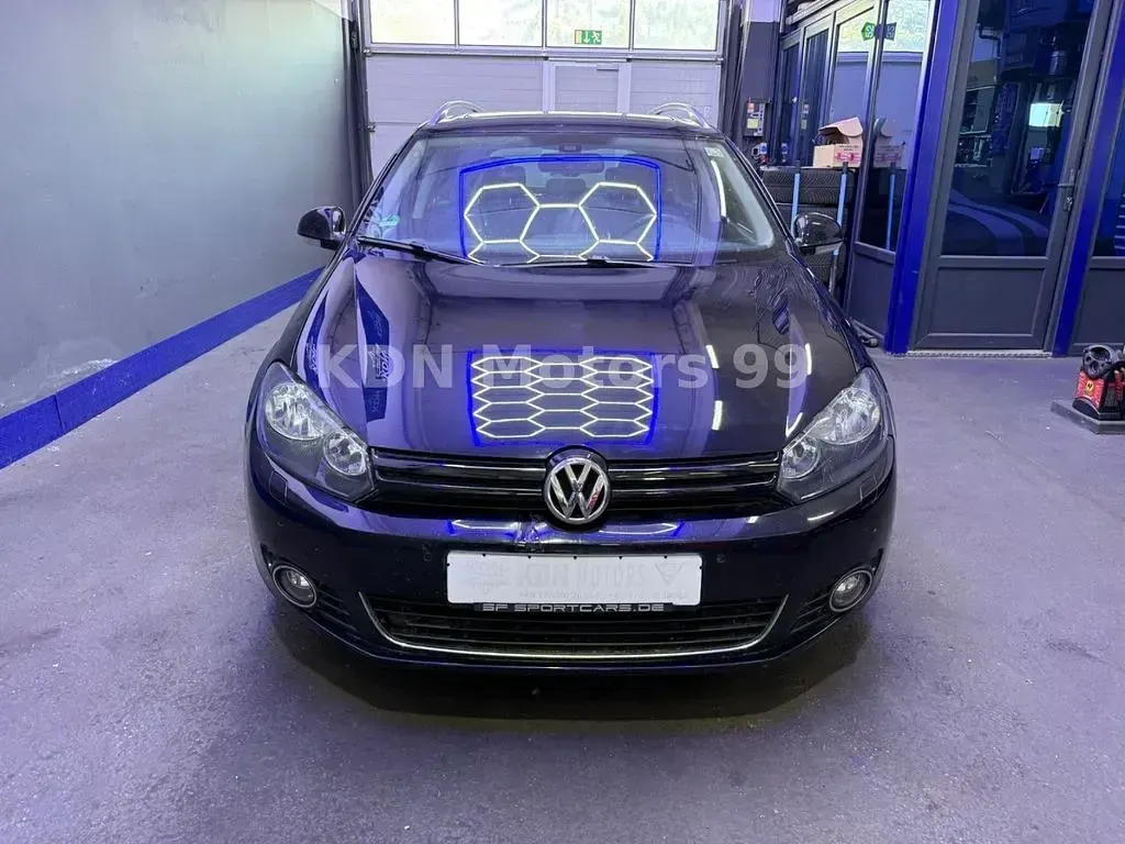 Gebraucht VW Golf VII Style 122 PS (89 kW) 2012 Schwarz Kombi