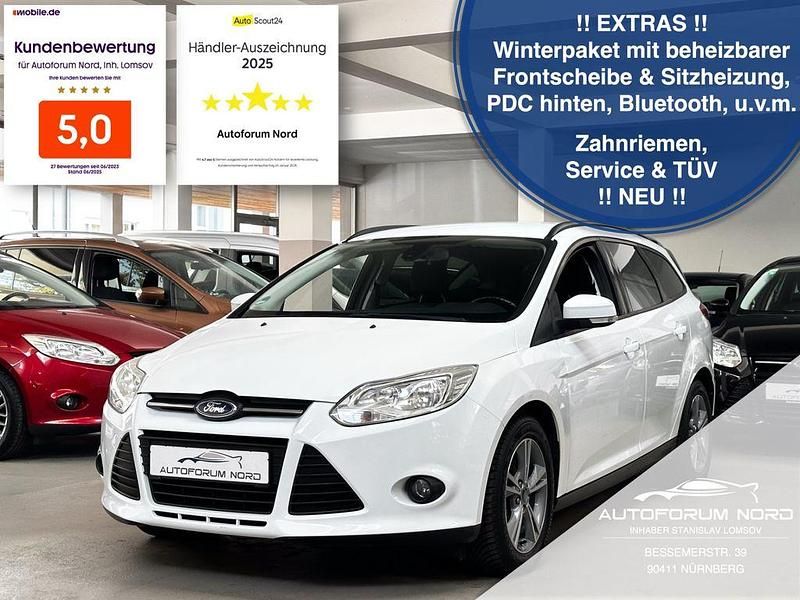 Gebraucht Ford Focus 101 PS (74 kW) 2014 Weiß Limousine