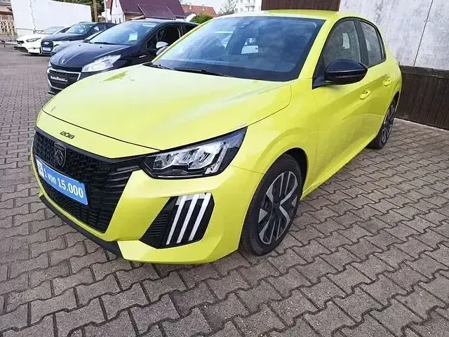 Gebraucht Peugeot 208 Active 75 PS (55 kW) 2025 Gelb Kleinwagen