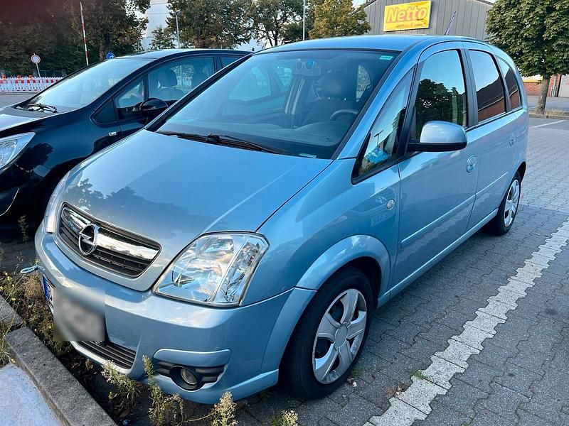 Blau Gebraucht 2008 Opel Meriva Van / Kleinbus | 1.680 € (Superpreis) - Bild 1/4