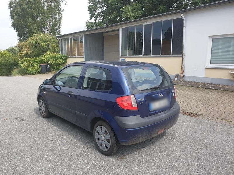 Blau Gebraucht 2008 Hyundai Getz Kleinwagen | 990 € (Guter Preis) - Bild 1/4