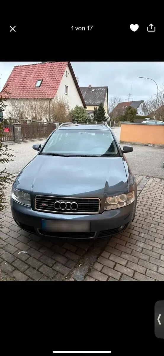 Gebraucht Audi A4 163 PS (119 kW) 2003 Grau Kombi