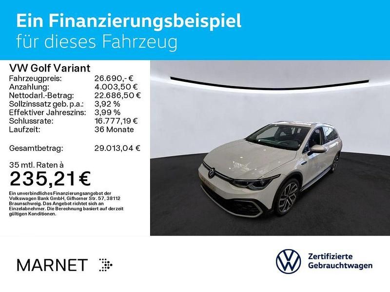 Gebraucht VW Golf Alltrack 200 PS (147 kW) 2022 Pure white Kombi