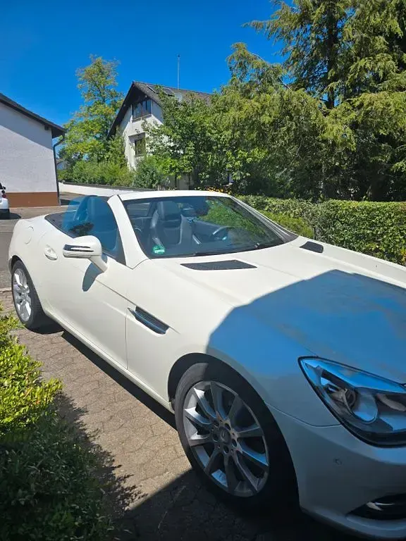Gebraucht Mercedes SLK200 184 PS (135 kW) 2011 Weiß Cabrio