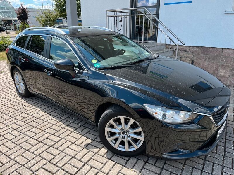 Blau Gebraucht 2015 Mazda 6 Center-Line Kombi | 9.450 € (Guter Preis) - Bild 1/4