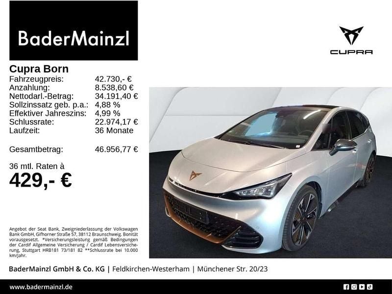 Geysirsilber Gebraucht 2025 Cupra Born VZ Kleinwagen | 42.730 € (Superpreis) - Bild 1/3