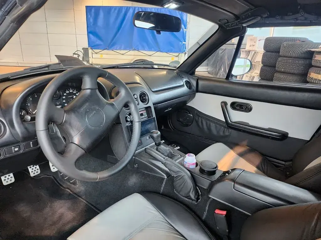Brugt Mazda MX5 90 HK (66 kW) 1997 Blå Cabriolet