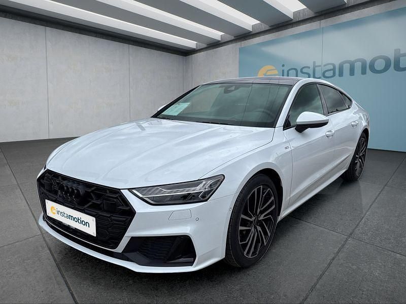Weiß Gebraucht 2024 Audi A7 Sportback Kleinwagen | 66.449 € (Fairer Preis) - Bild 1/4